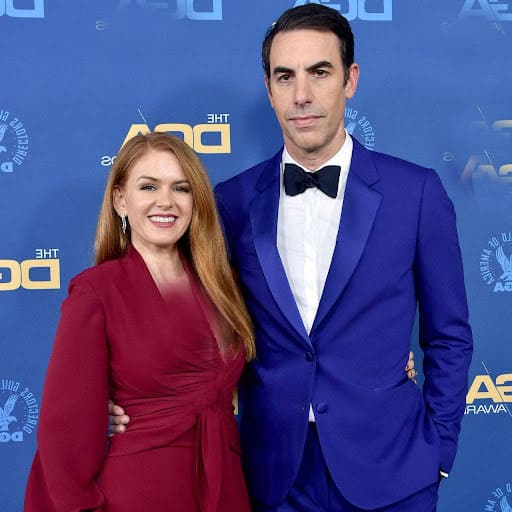 Why were Sacha Baron and Isla Fisher Separated